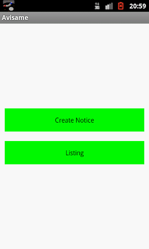 Avisame Screenshot 1 - AppWisp.com