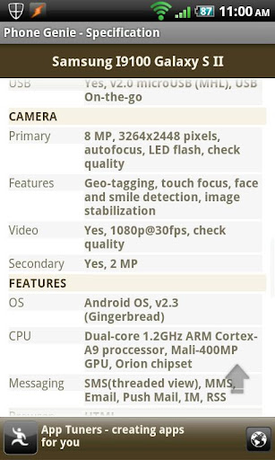 Phone Genie - GSMArena Browser