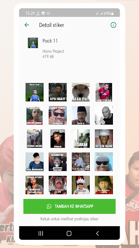 Meme Perang Gambar WASticker