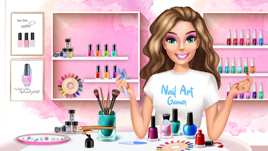 3D Nail Art Games for Girls 3.0 APK screenshots 1