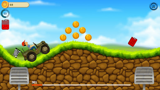 Android application Climb Hills Dare Adventure screenshort