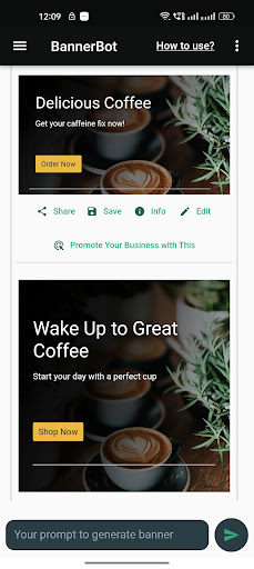 AI Banner Maker - Bannerbot Screen 2
