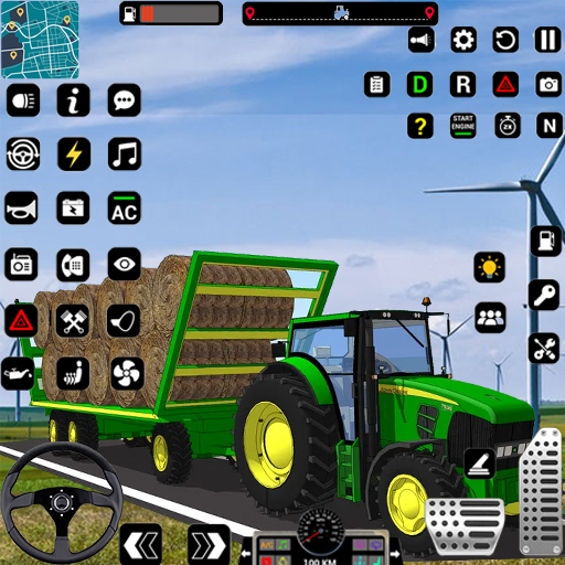 Tractor Trolly Driving Games logo