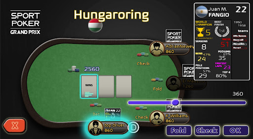 Sport Poker - Grand Prix Screen 3