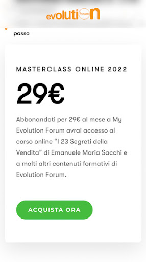 My EvolutionForum Screen 2