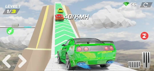 Car Stunt Race GT Mega Ramp