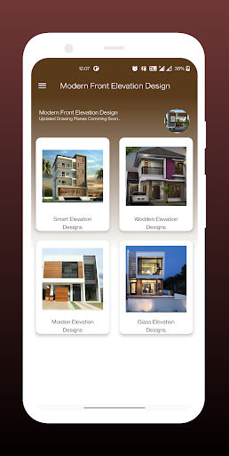 Front Elevation Design Screen 2