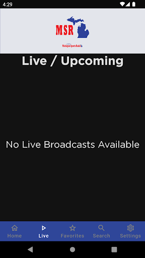 Michigan Sports Radio Screen 2