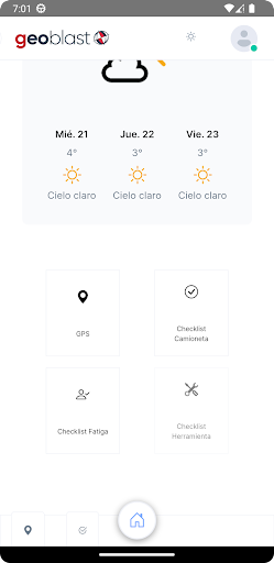 GCluster CheckList Screen 2