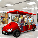 Shopping Mall Easy Taxi Driver Car Simulator Games icon