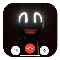 Scary Cartoon Cat Fake Chat And Video Call
