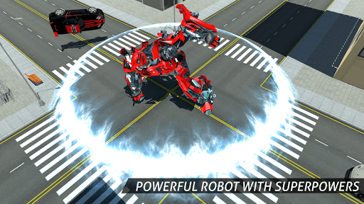 Air Robot Game - Flying Robot Transforming Plane  screenshots 1