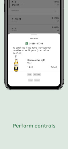 Android application EG Retail Self Service Monitor screenshort