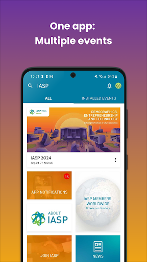 Android application IASP Innovation Community screenshort