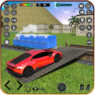 Cargo Transport Train Car Game apk