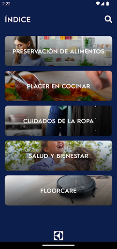 Electrolux - Cat. de Productos Screenshot 1 - AppWisp.com