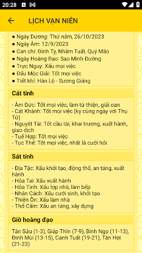Phong Thủy 2024 Screen 2