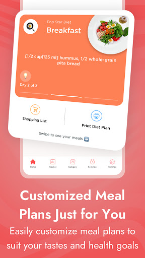 Diet Plan: Weight Loss App Screen 2