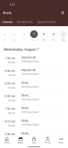 Yard Dog Training Screen 2