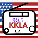 Cover Image of Download KKLA 99.5 FM Radio App USA  APK