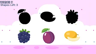 Match Fruits Shapes - Screenshot 2