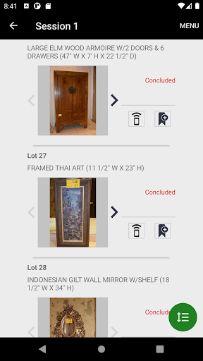 McClain Auctions Hawaii Screen 2
