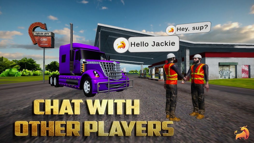 Euro Truck Simulator Game 7 APK + Mod (Unlimited money) for Android