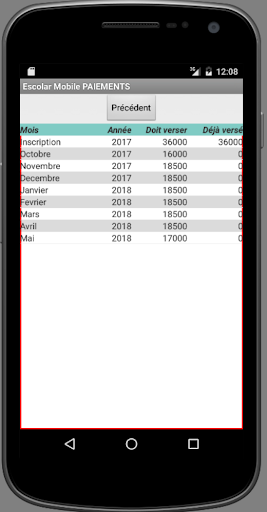 Escolar Tuteur Screen 3