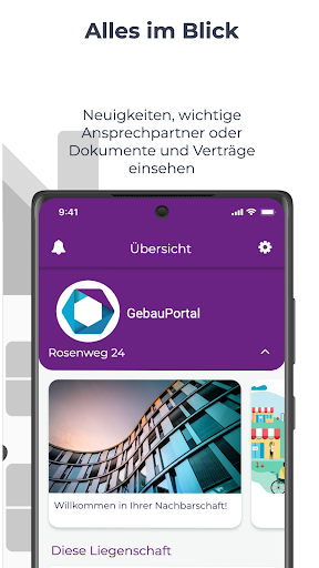 Android application GebauPortal screenshort