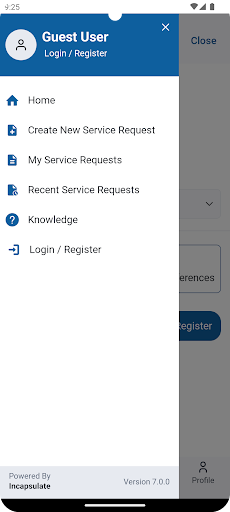 Anteprima dell'app