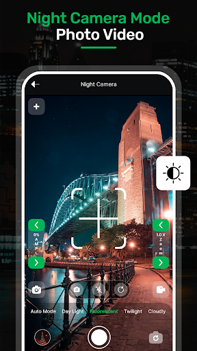 Android application Night Mode Screen Camera screenshort
