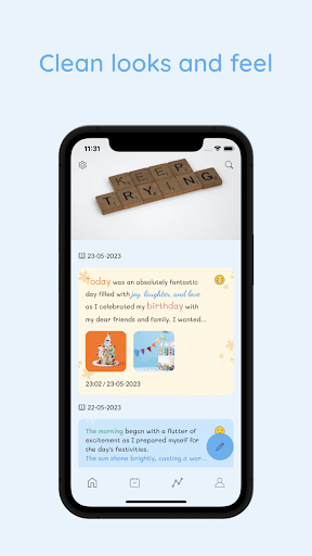 Android application My Diary, Journal with Lock screenshort
