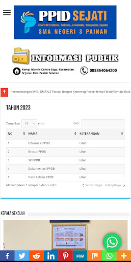 PPID SMA 3 Painan Screen 3