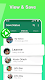screenshot of Save Status - Download Status