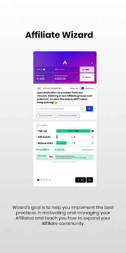 Android application Ad:vantage Affiliate Community screenshort