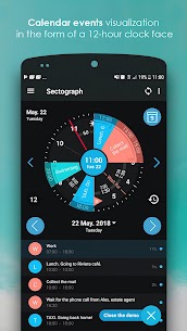 Sectograph. Pro – Planner & Time manager on clock widget 2