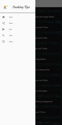 Cooking Tips Screen 3