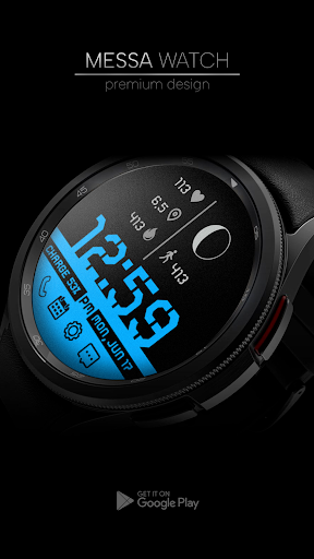 Digital City Watch Face Sport Screen 2
