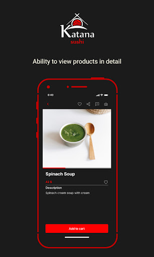Katana sushi Screen 2