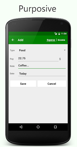 Income Expense Pro Screen 2