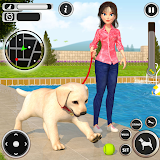 Dog Simulator Pet Dog Games 3D icon