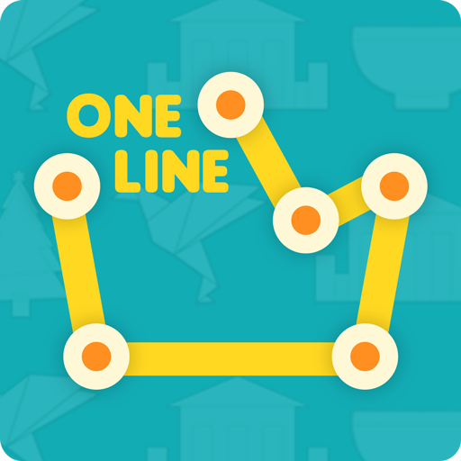 ONE LINE KING PUZZLE  Icon