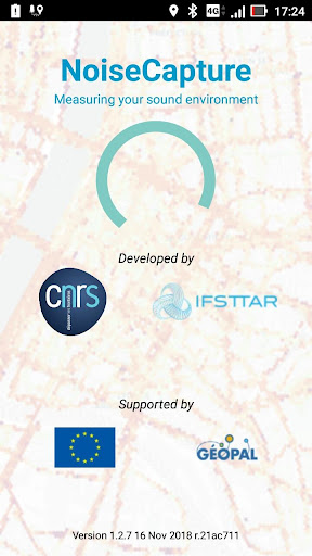Android application NoiseCapture screenshort