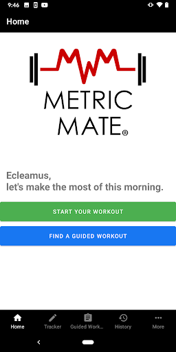 Metric Mate Screen 2
