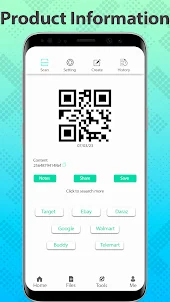 QR Scanner and Barcode Scanner