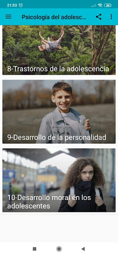 Psicología del adolescente
