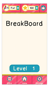 BreakBoard : Brick Breaker