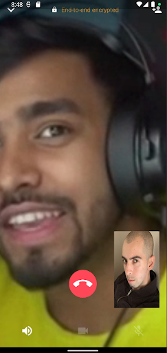 Techno Gamerz Fake Video Call Screen 2