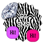 GO SMS THEME - Diamond Love icon