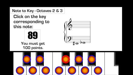 Piano Sheet Reading PRO Screen 3